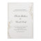 Classic Elegant Gold Flower Branch Wedding