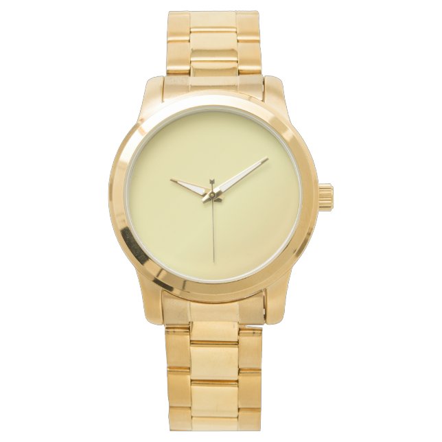 Classic Elegant Gold Teal Women's Watch (Front)