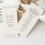 Classic Elegant Light Gray Vintage Wedding Program<br><div class="desc">Add a touch of timeless elegance to your wedding ceremony with the MIA Classic Elegant Light Gray Vintage Wedding Program. This beautifully designed program features intricate details and refined typography, setting the tone for a sophisticated and memorable event. The light gray vintage-inspired design adds a special charm, perfect for couples...</div>