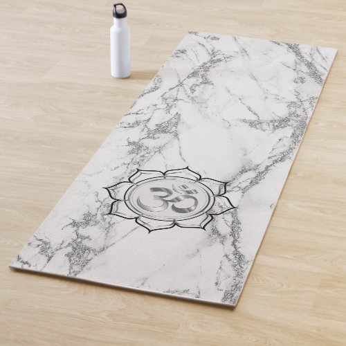 Classic Elegant Marble OM Yoga Mat