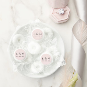 Classic Elegant Monogram Wedding Life Saver® Mints