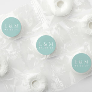 Classic Elegant Monogram Wedding Life Saver® Mints