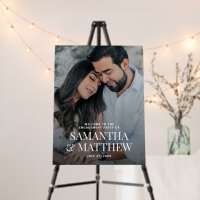Classic Elegant Photo Engagement Poster
