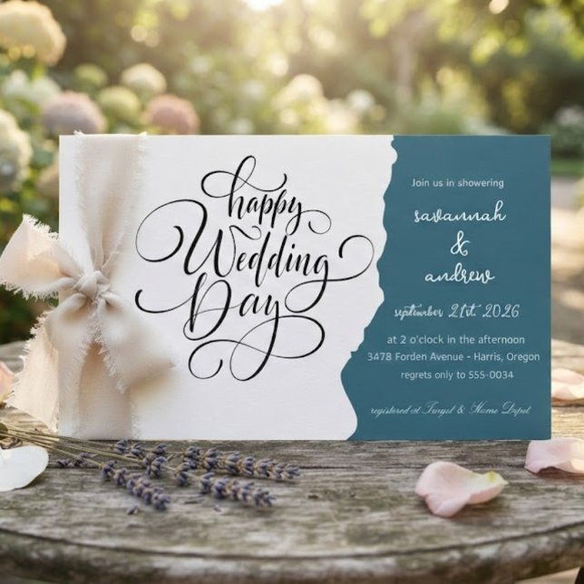 Classic Elegant Script wedding Invitation (Creator Uploaded)