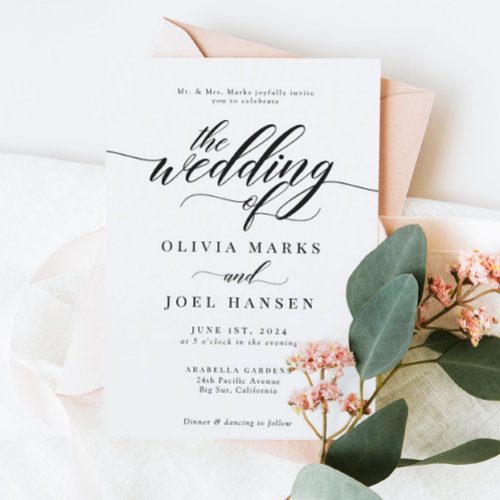 Wedding Invitation