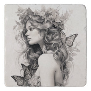 Classic Elegant Script Wedding Rehearsal Dinner Trivet