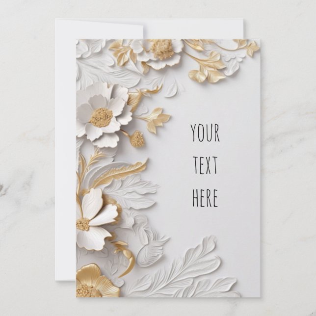 Classic/Elegant Wedding Invitation (Front)