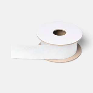 Classic Elegant White Shimmer Satin Ribbon