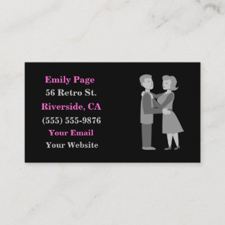 Classic Embrace Business Cards