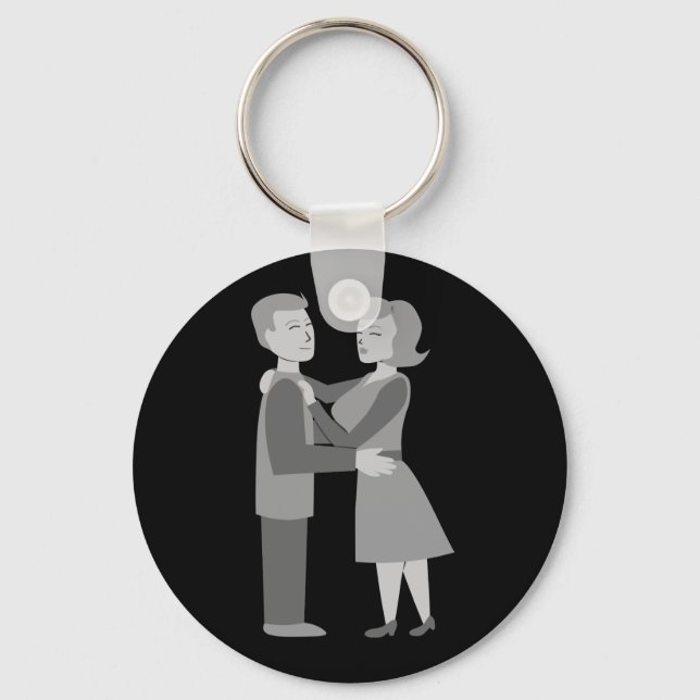 Classic Embrace Keychain (Front)