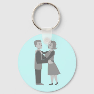Classic Embrace Keychain