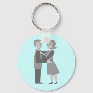 Classic Embrace Keychain