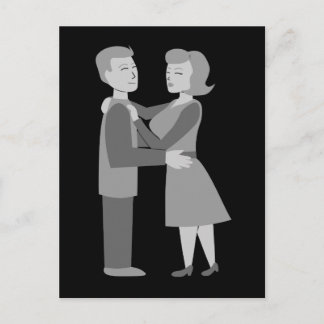 Classic Embrace Postcard