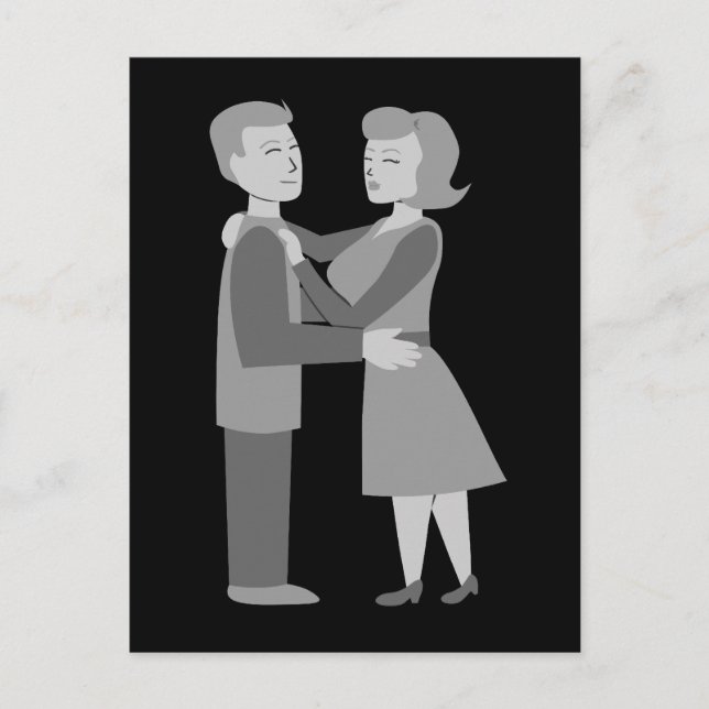 Classic Embrace Postcard (Front)