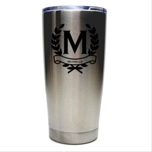 Classic Engraved 20 oz. Stainless Steel Tumbler (Front)