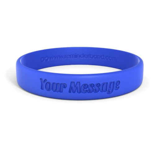 Classic Engraved Rubber Silicone Wristband