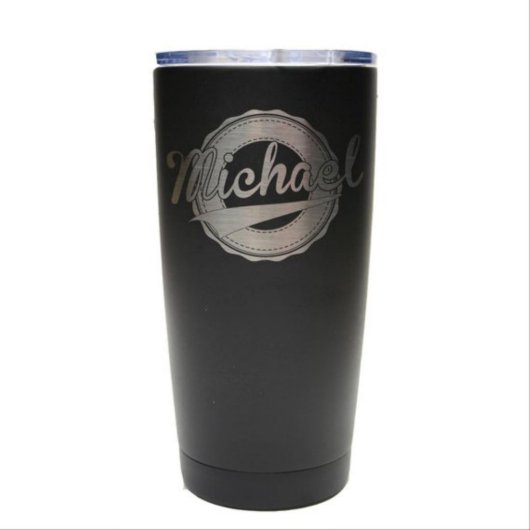 Classic Engraved Scripted Name 20 oz. Tumbler (Front)