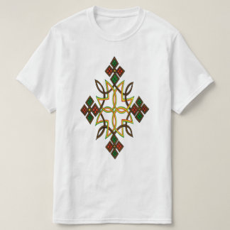 Classic Ethiopian Cross White T-Shirt