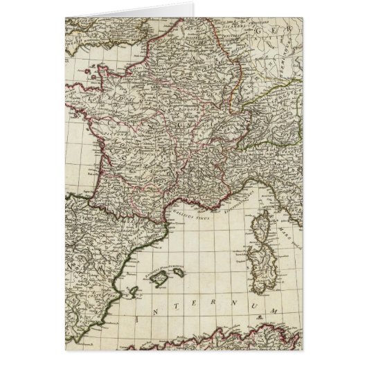 Classic European Map Cards (Front)