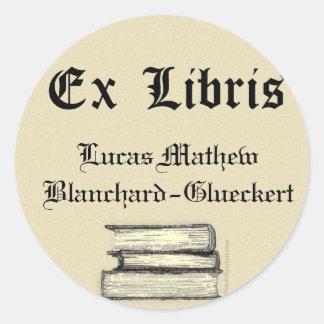 Classic Ex Libris Bookplate