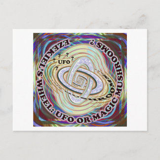 Classic Ezekiel's Wheel Postcard