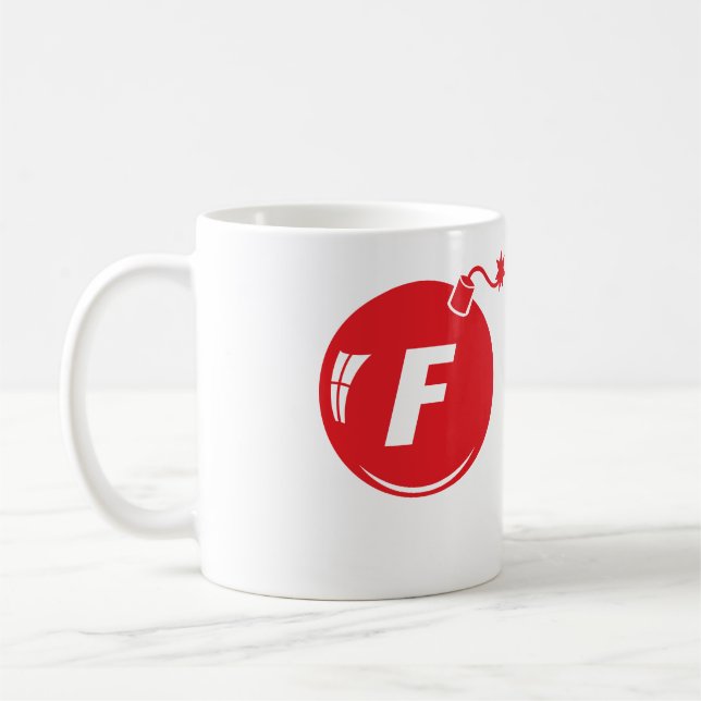 Classic F Bomb Mug (Left)