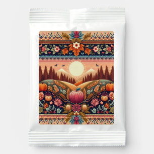 Classic Fair Isle Fall/Autumn Hot Chocolate Drink Mix