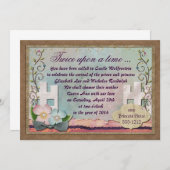 Classic Fairy Tale Invitation for Twins (Front/Back)