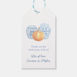 Classic Fall Baby or Wedding Shower Favor Tags