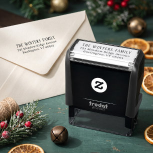 Classic Family Name Self-inking Stamp