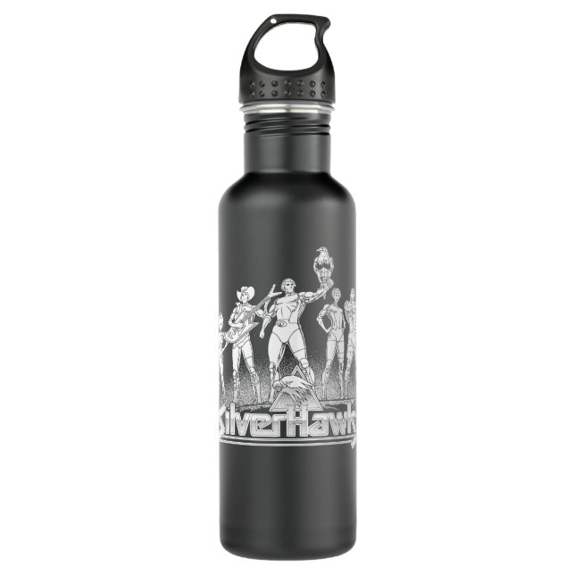 Classic Fans Quicksilver Cool Graphic Gifts Stainless Steel Water Bottle (Front)