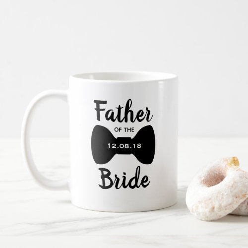 Classic Father of the Bride Bowtie Coffee Mug