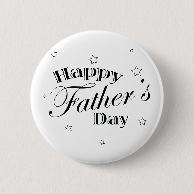 Classic Father's Day Button (Front)