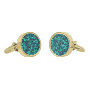 Classic Father'S Day Gift Ideas Camouflage Print Cufflinks