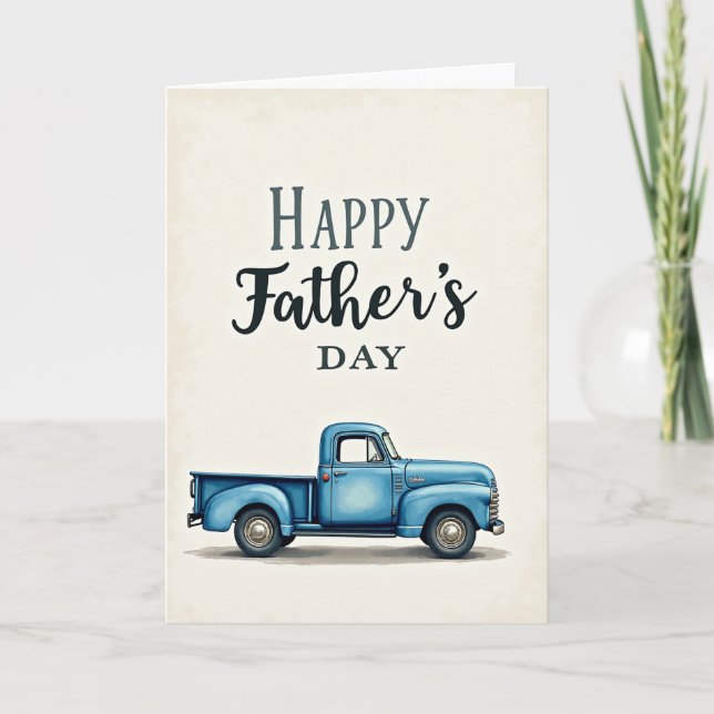 Classic Fathers Day Ride Card (Front)