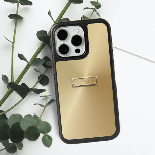 Classic Faux Gold Monogram Otterbox iPhone Case