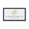 Classic Faux Gold Numbers Logo Accountant