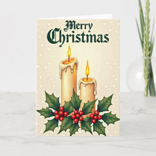 Classic Festive Christmas Card