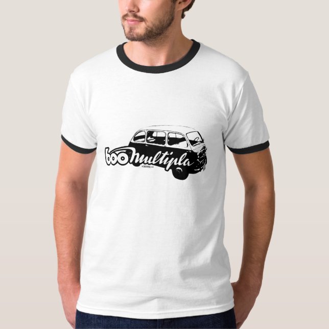 Classic Fiat 600 Multipla illustration T-Shirt (Front)