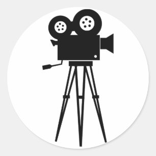 Classic Film Camera Classic Round Sticker