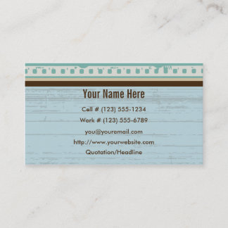 Classic Film Grunge Business Card