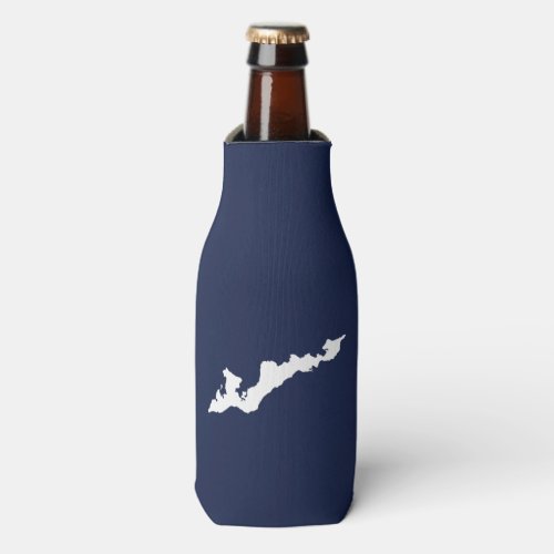 Classic Fishers Island Logo Cooler  NavyWhite