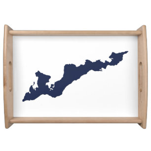 Classic Fishers Island Logo Tray – Navy