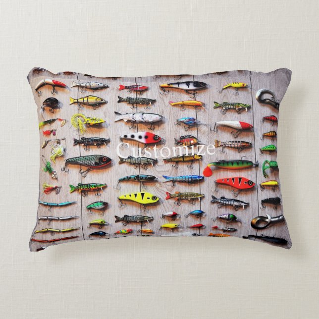 Classic Fishing Lures Thunder_Cove  Accent Pillow (Front)