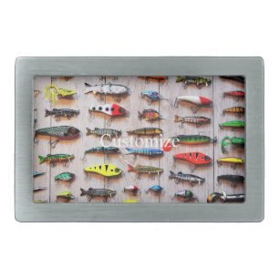 Classic Fishing Lures  Thunder_Cove Belt Buckle