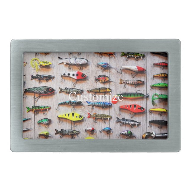 Classic Fishing Lures  Thunder_Cove Belt Buckle (Front)