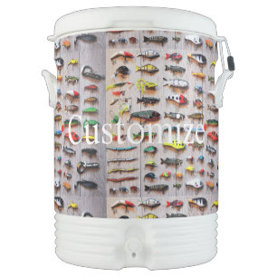 Classic Fishing Lures Thunder_Cove Beverage Cooler