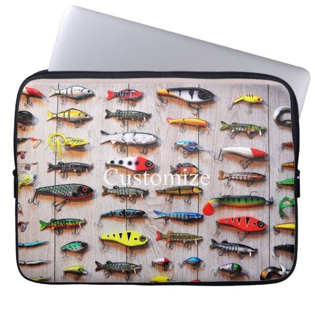 Classic Fishing Lures Thunder_Cove  Laptop Sleeve (Front)