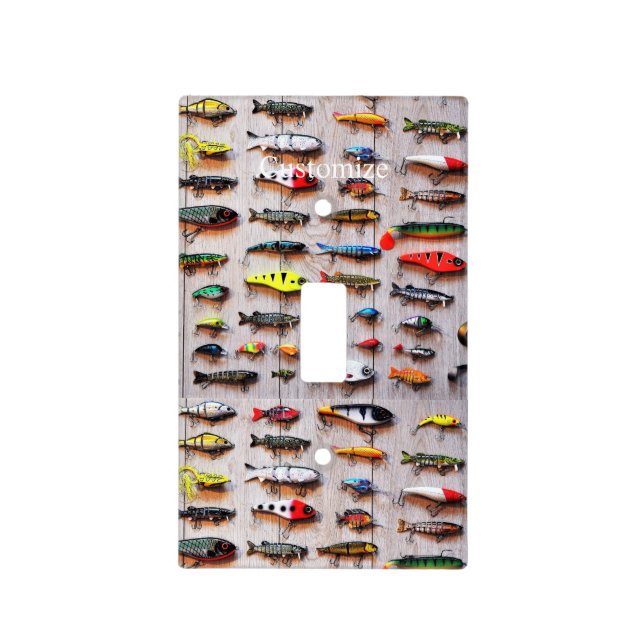 Classic Fishing Lures Thunder_Cove Light Switch Cover (Front)