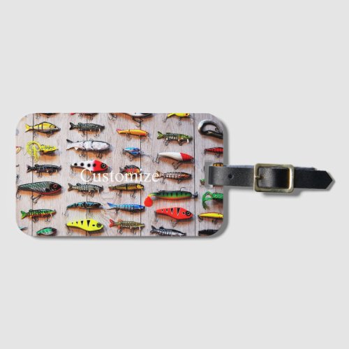 Classic Fishing Lures  Thunder_Cove Luggage Tag